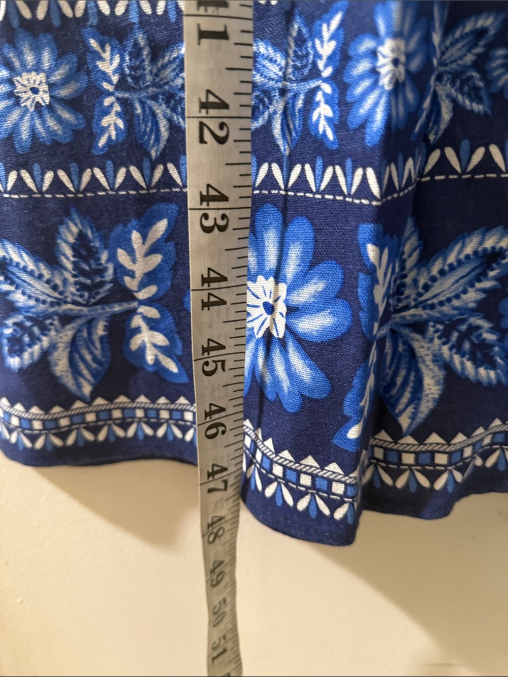 SALE! Caroline Constas 🔥Blue and White Floral Maxi Dress - Picture 8 of 10